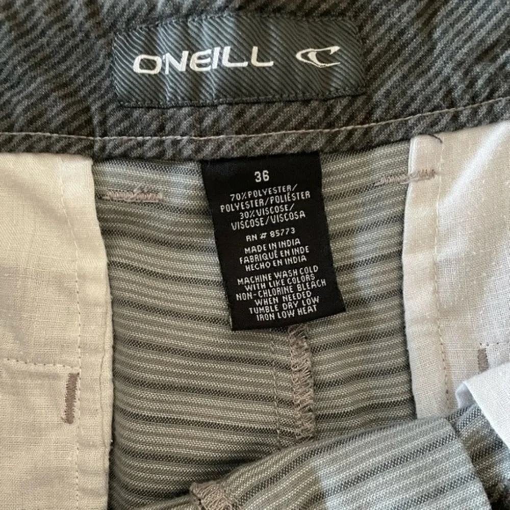 Men’s O’Neill Gray Striped Shorts